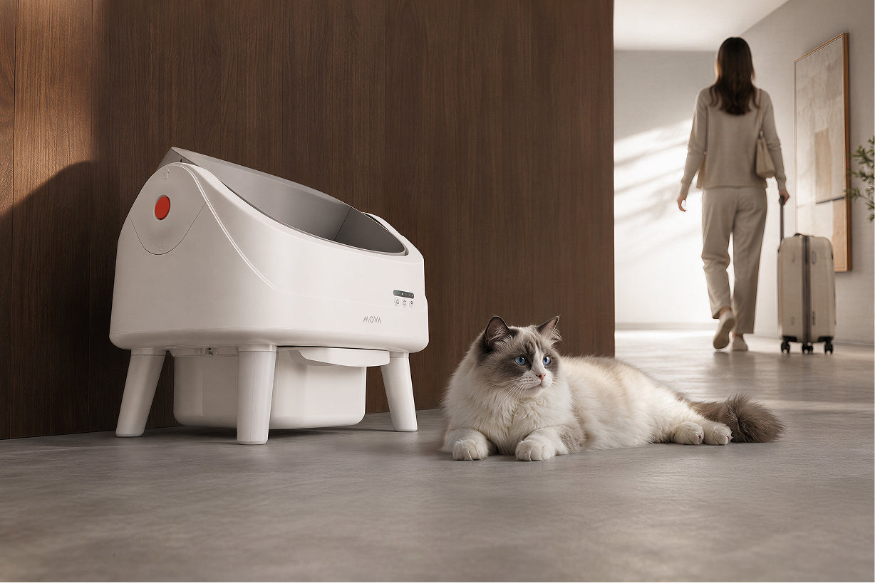 MOVA LB10 Air Self-Cleaning Litter Box 15-Day Scoop-Free