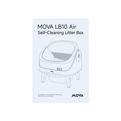 
              

MOVA LB10 Air Self-Cleaning Litter Box User Manual 1x

            