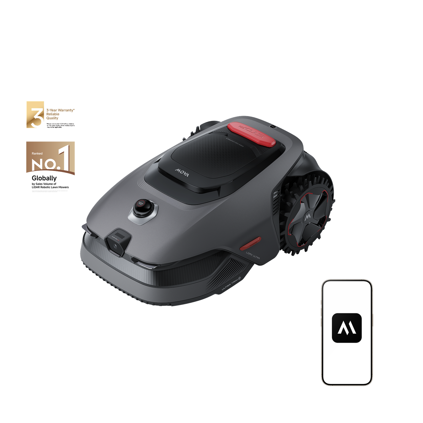 MOVA LiDAX Ultra Series Robot Mower