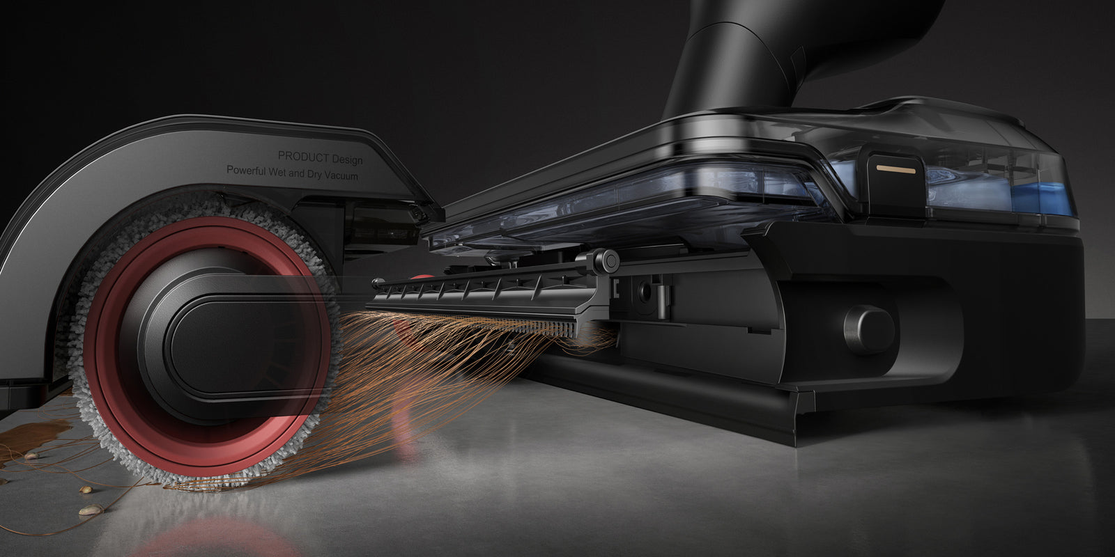 MOVA M50 Ultra čiščenje ob robovih in kotih