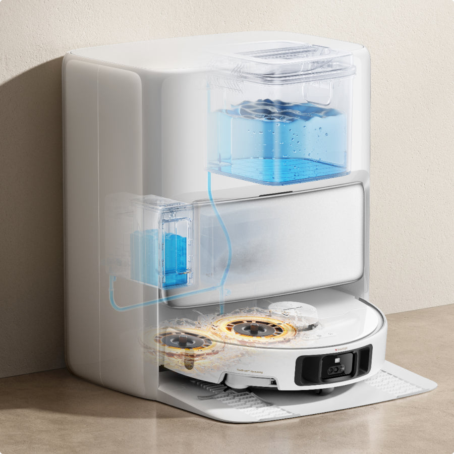 MOVA P50 Pro Ultra 75°C მოპების რეცხვა