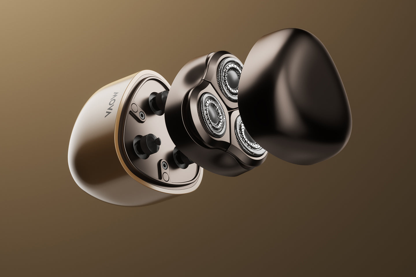 Ergonomic Triangular Design with Zinc-Alloy Body - 