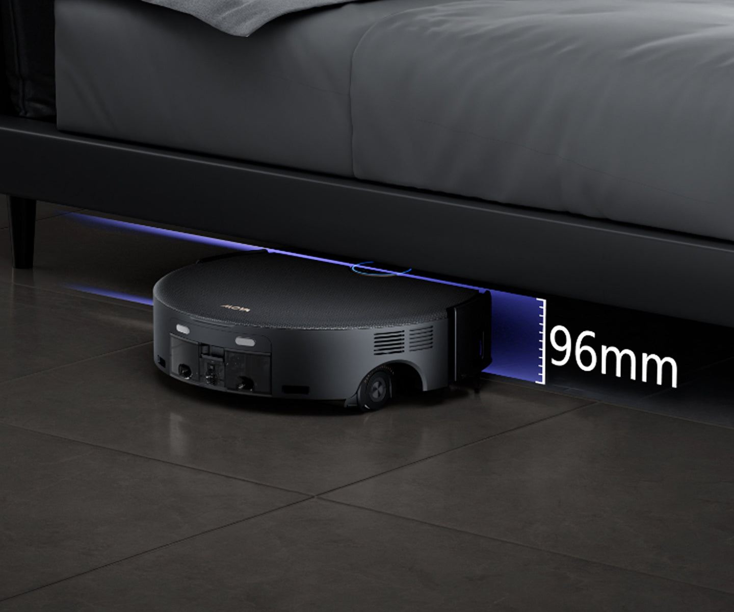 mova z60 ultra roller complete deep cleaning even under low furniture