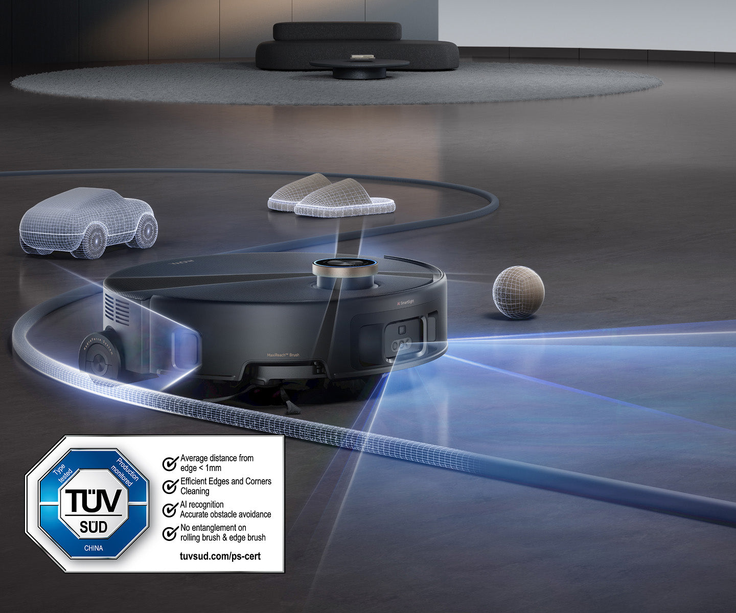 mova z60 ultra roller complete binocular AI detection – more information, fewer stuck situations