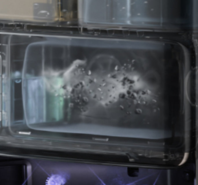 mova z60 ultra roller complete automatic dust emptying – up to 100 days without manual effort, thanks to the 3.2 L dust bag