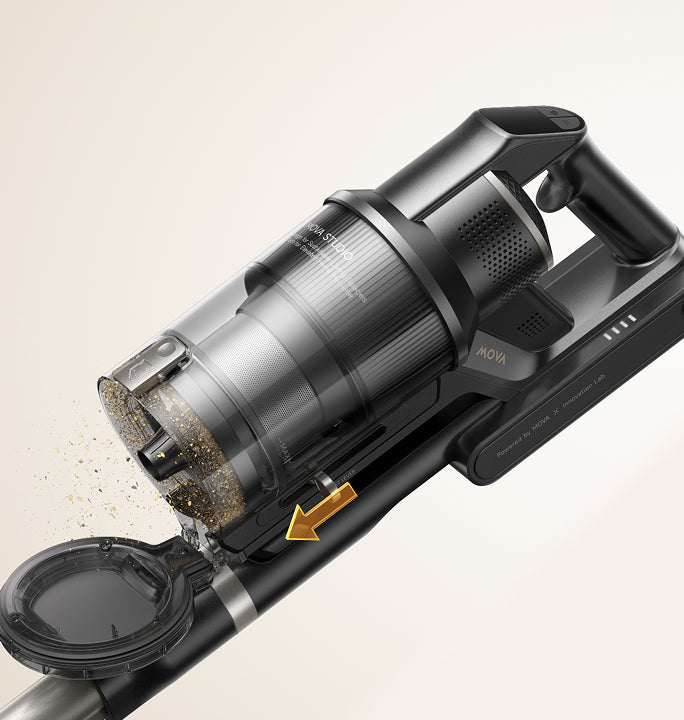 mova g70 slide up goodbye blocked filters slide down no more dust cling