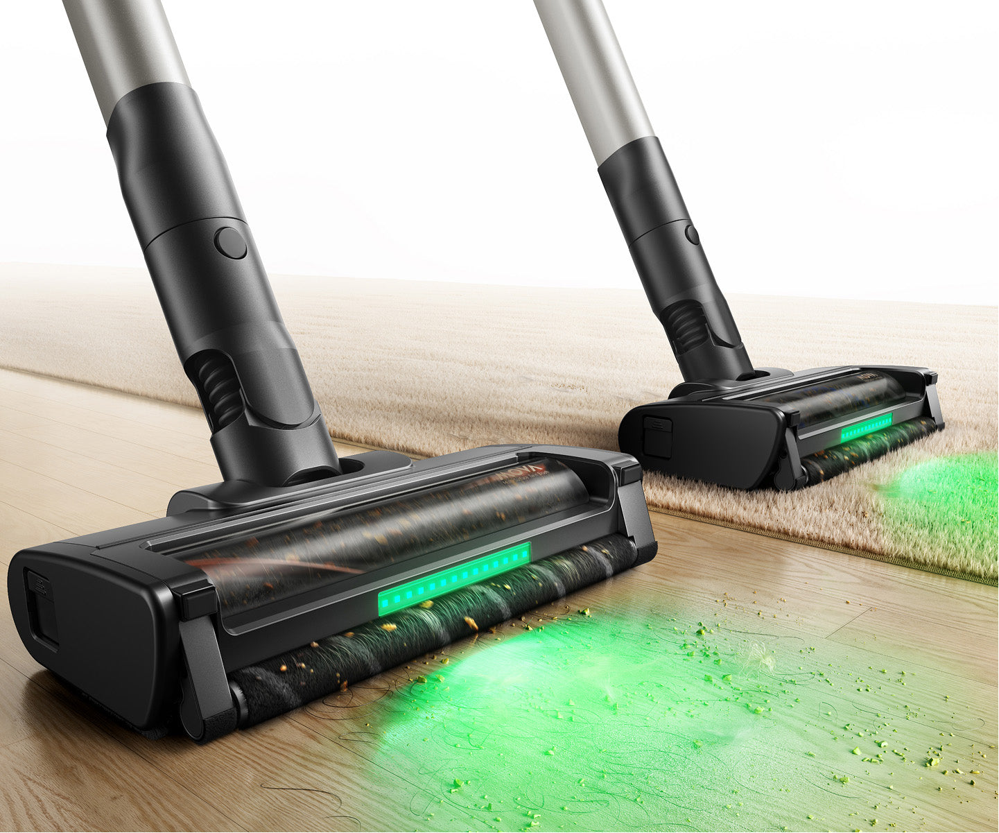 mova g70 seamless floor and carpet cleaning performance