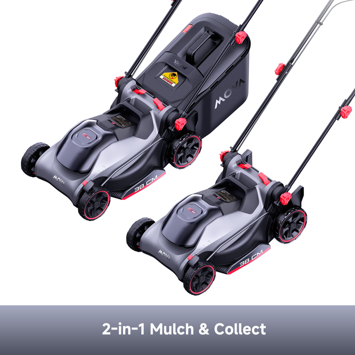 MOVA 40V 38cm Brushless Lawn Mower