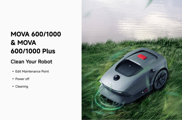 MOVA 600/600 Plus/1000 12. Clean your Robot