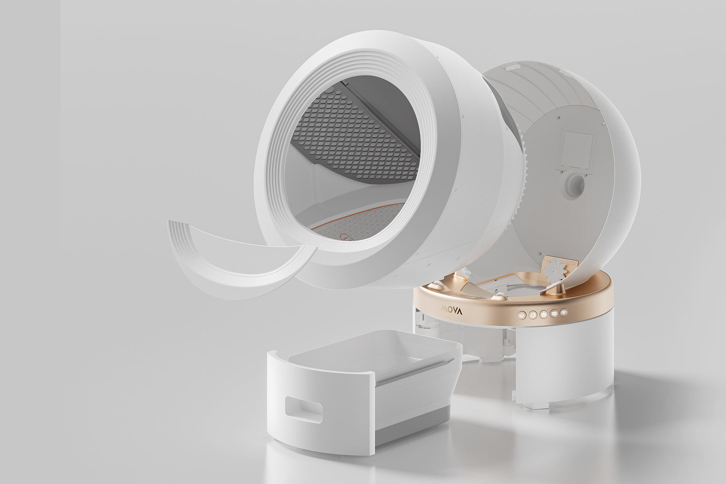 MOVA MeowgicPod LR10 Prime Clean in Seconds