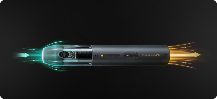 2-in-1 Design - Vacuuming &amp; Blowing