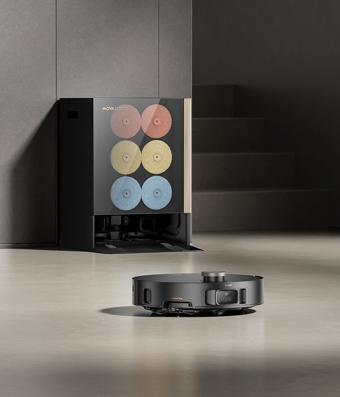 mobius 60 ai zoned cleaning with mopswap hub