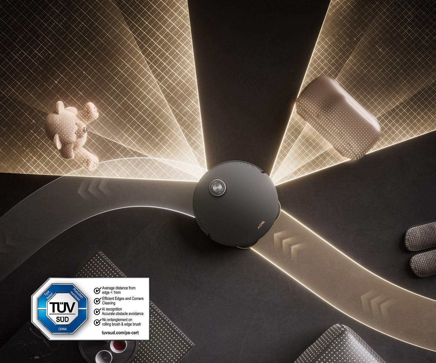 mobius 60 smarter obstacle detection at close range