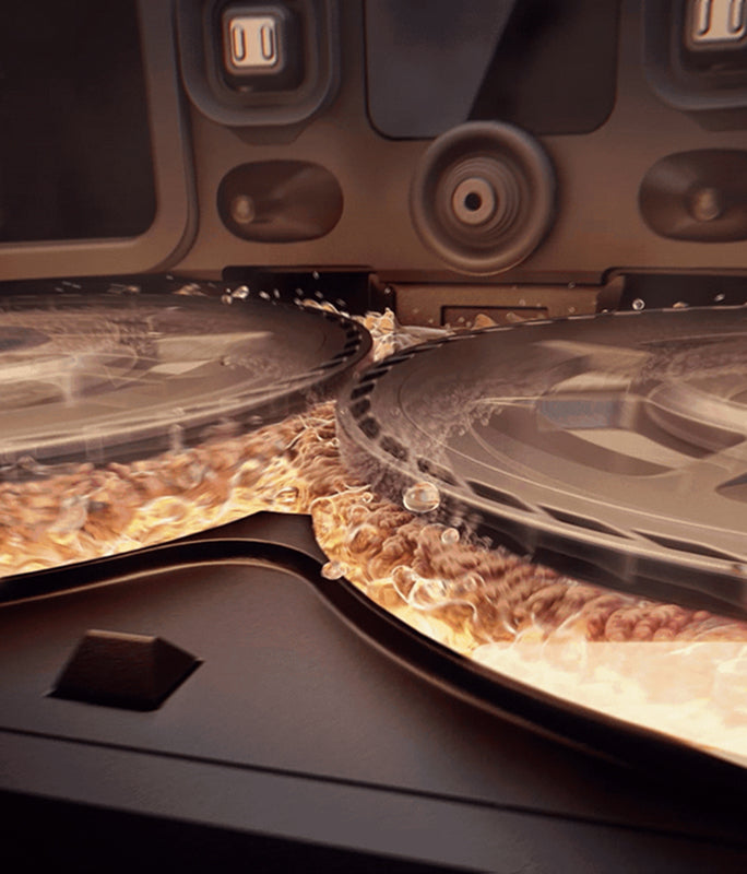 mobius 60 spray nozzles system with hot water