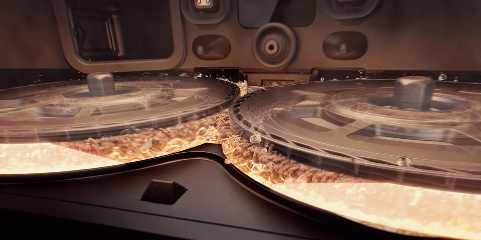 mobius 60 spray nozzles system with hot water