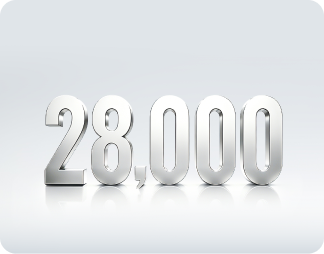  - 28,000RPM* Max Speed