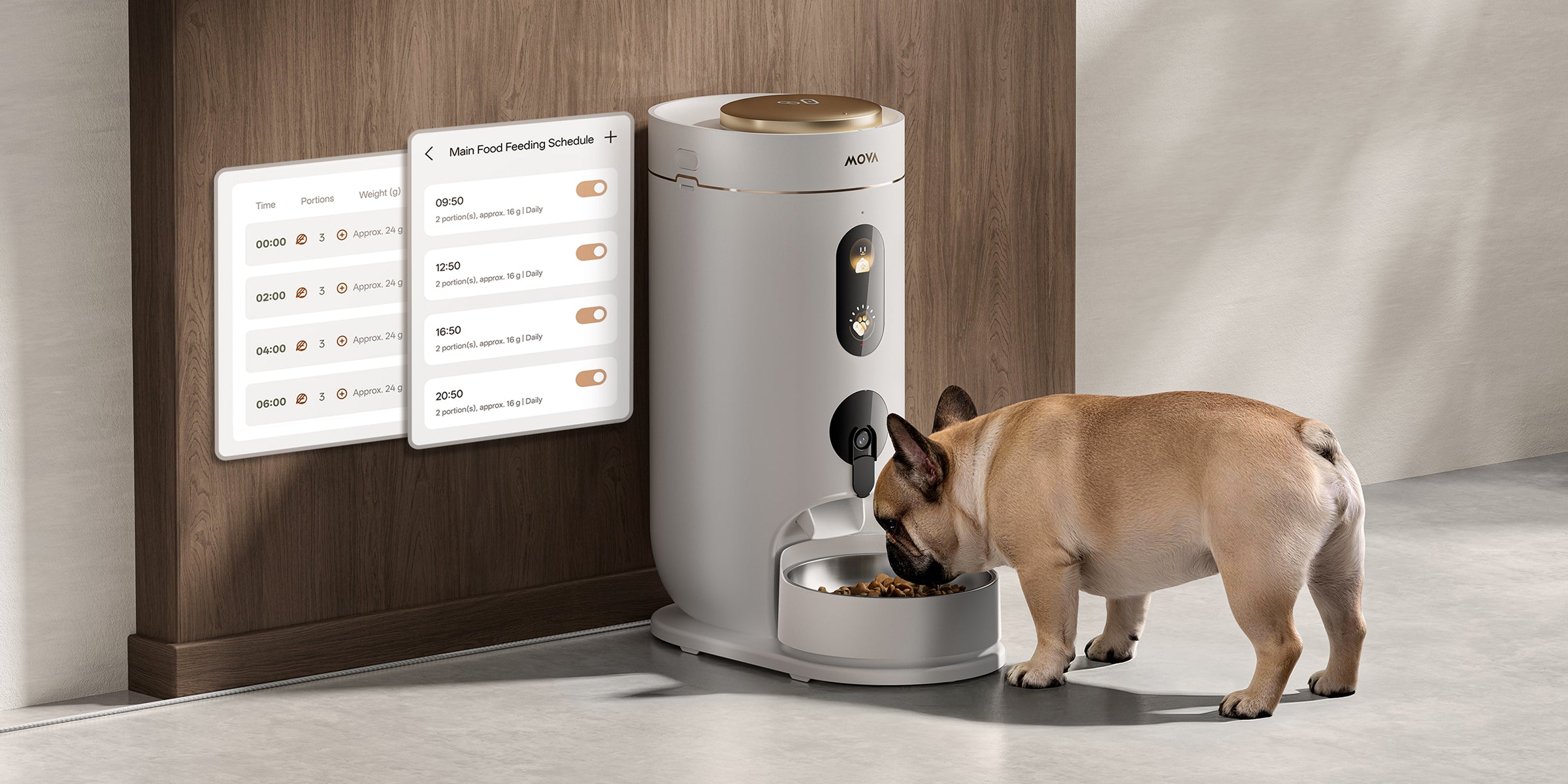NutriPal 10 Ultra Automatic Pet Feeder with Camera Flex Your Feeding, Purr Your Cat