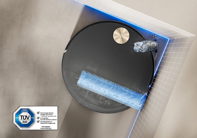 MaxiReach™ Mop: Roll out Wide, Swing to the Side