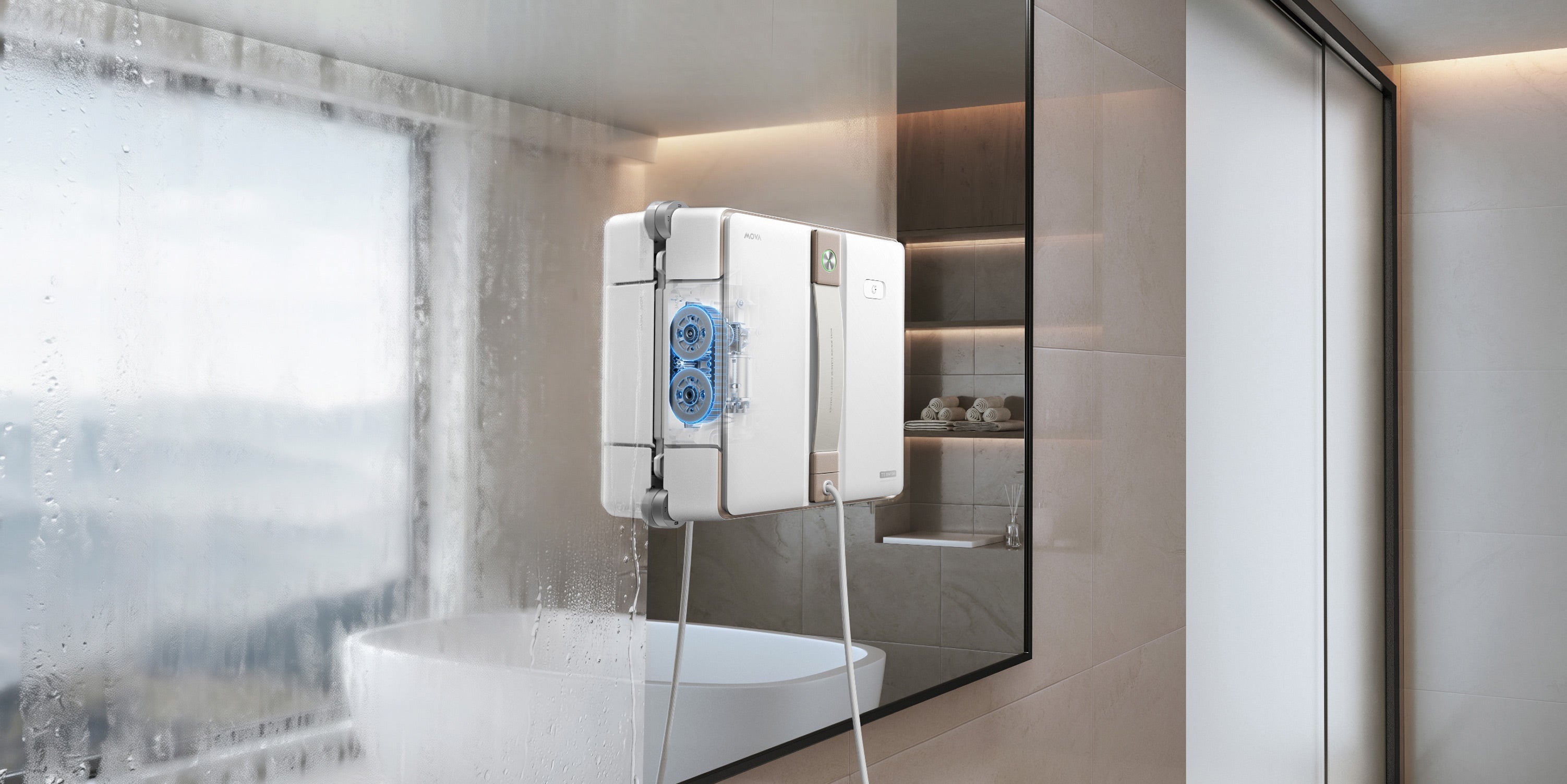 MOVA T1 Station Window Cleaning Robot Mirror