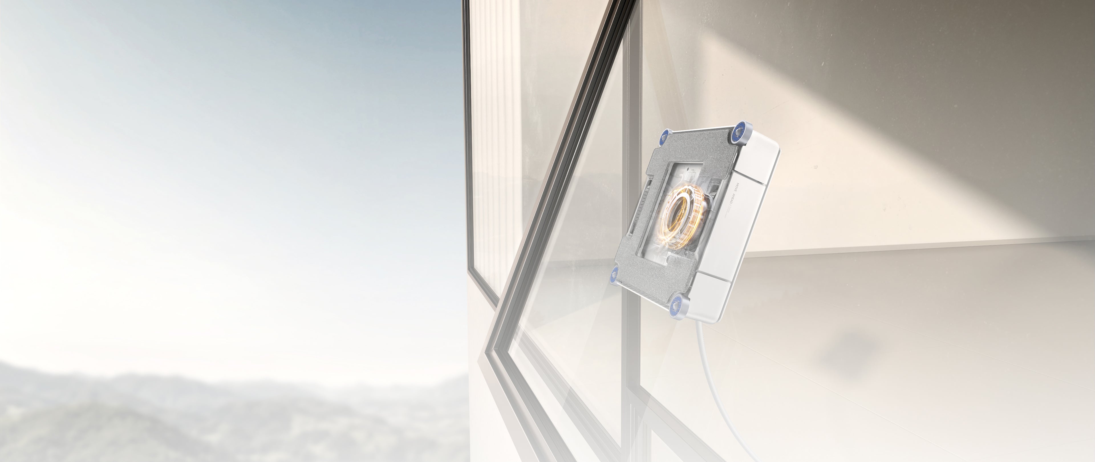 MOVA T1 Station Window Cleaning Robot Powerful Suction, Secure Stability