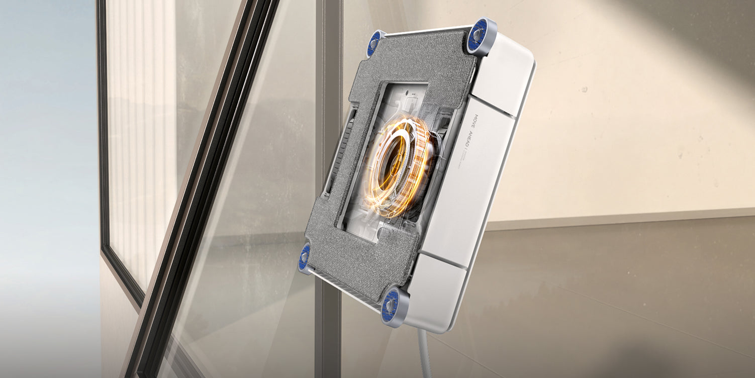 MOVA T1 Station Window Cleaning Robot Slant (Up to -45°)