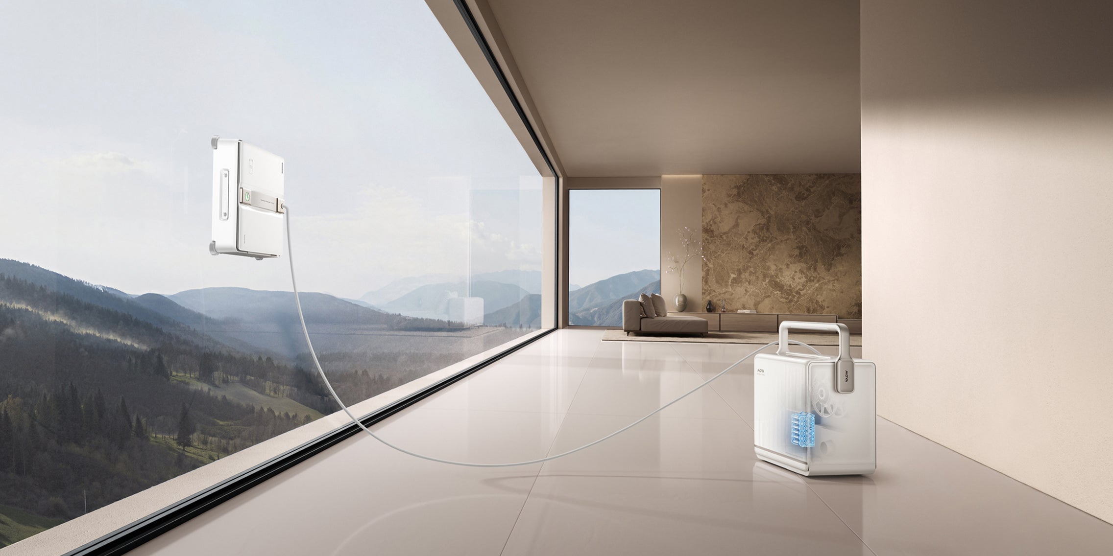 MOVA T1 Station Window Cleaning Robot Your Schedule is Clear. So Are Your Windows.