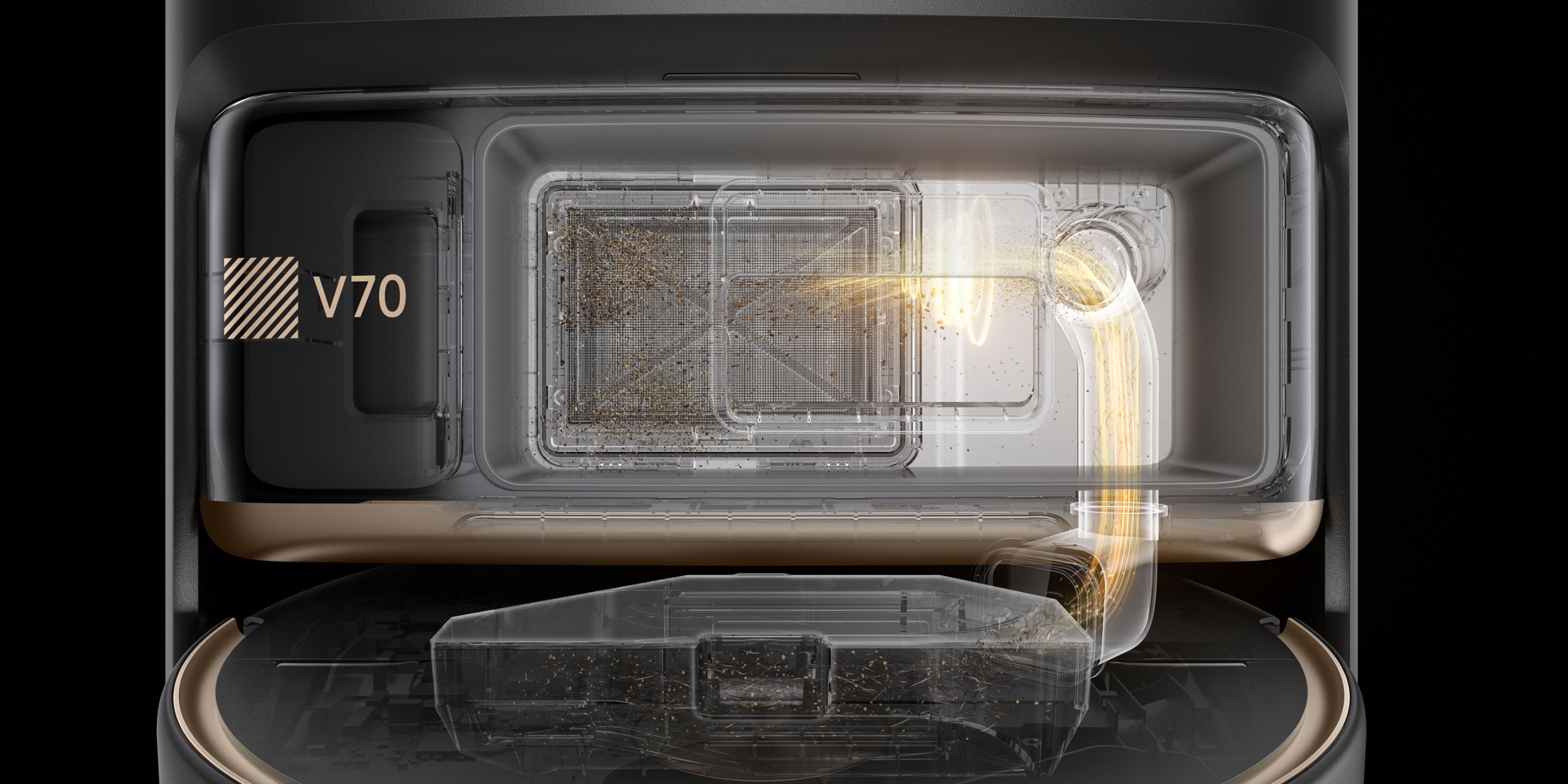 EcoCyclone™ BaglessDust Tank*