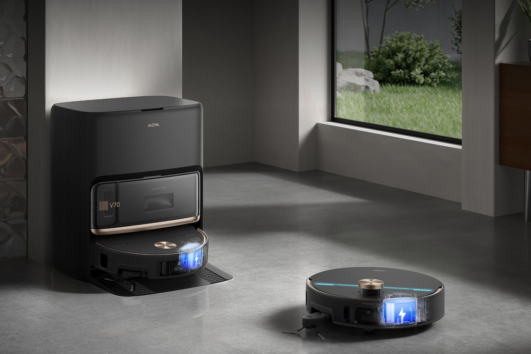 Smart-Protect Fast Charging & Resume Cleaning - 