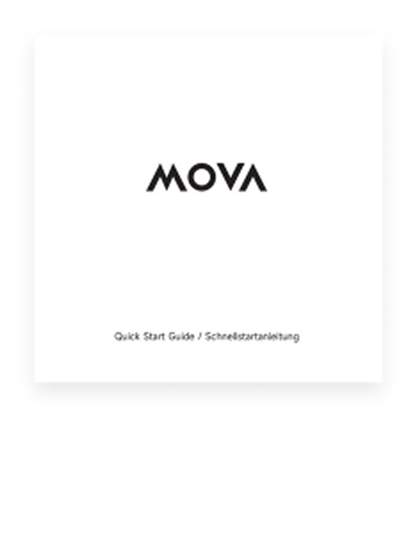 MOVA V70 Ultra Pure Robot Vacuum Quick Start Guide x1