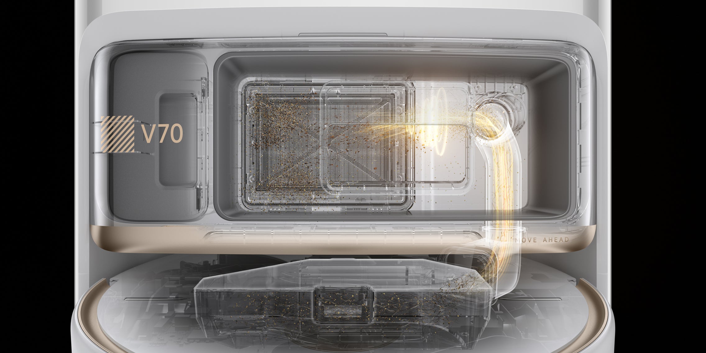 EcoCyclone™ BaglessDust Tank*