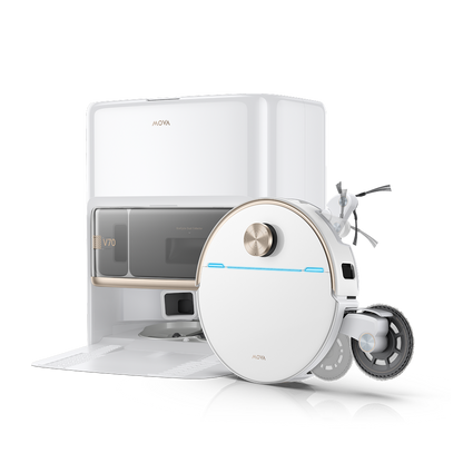 MOVA V70 Ultra Complete X Robot Vacuum White