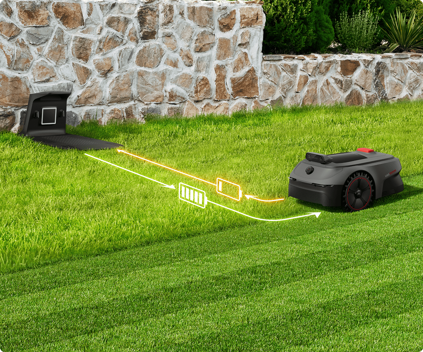 Smooth,
Seamless Mowing - 