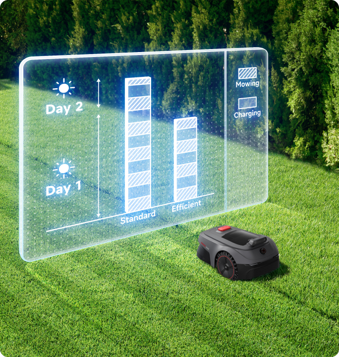 Adjustable Mowing Efficiency - 