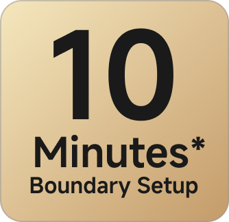 5-Minute* Virtual Boundary Setup