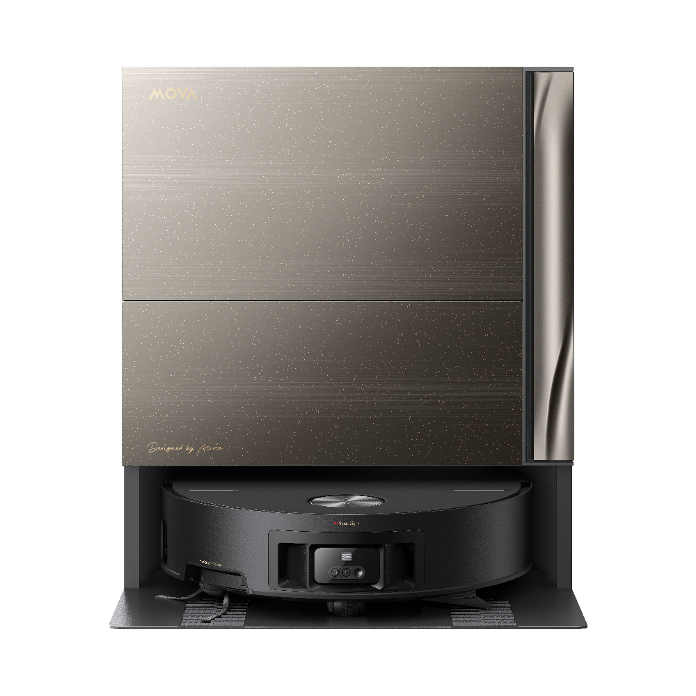 MOVA Z70 Ultra Roller Complete Robot Vacuum Brushed Metal